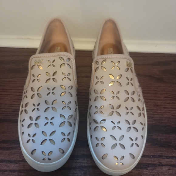 Michael Kors Keaton Powder Pink Slip-On Sneakers- Gently Adored! - Picture 13 of 14